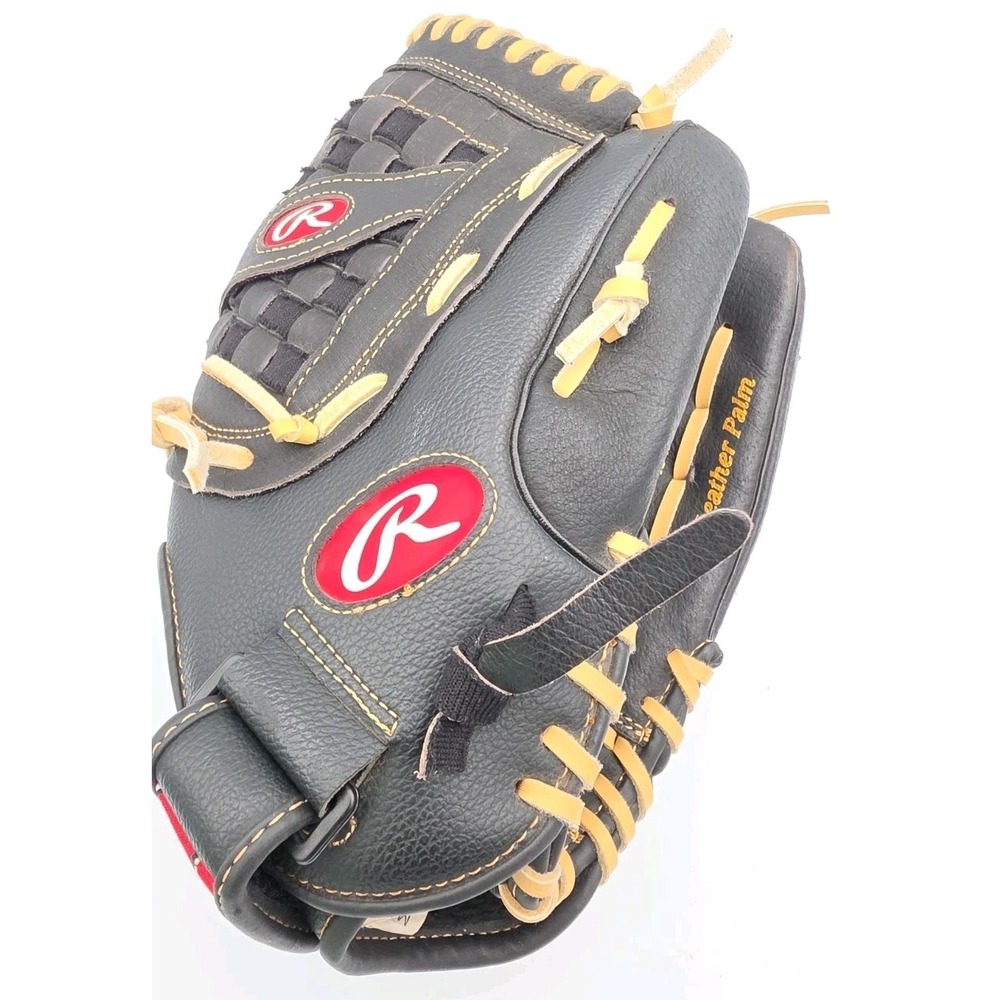 Rawlings RSB Softball Series RSS125C 12.5" Leather Glove Right Hand Throw Black